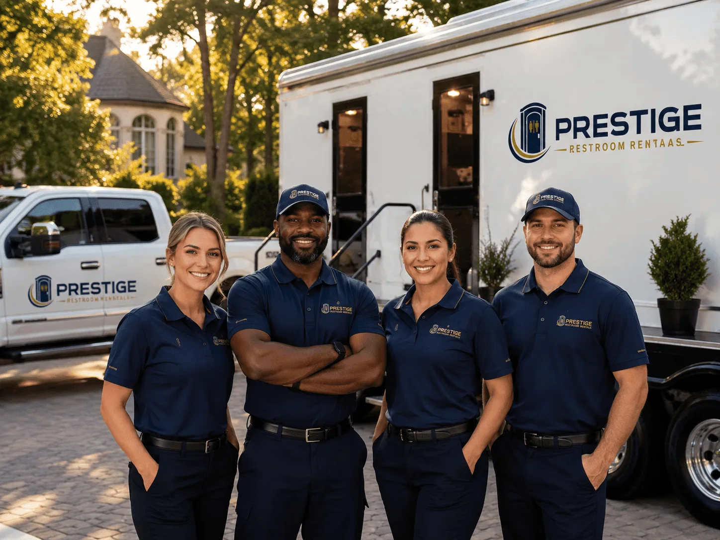 Trusted Luxury Portable Restrooms company in Kiln, MS